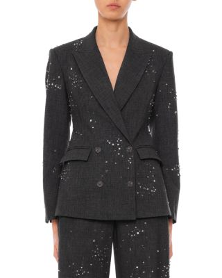 Embellished Double Breasted Blazer