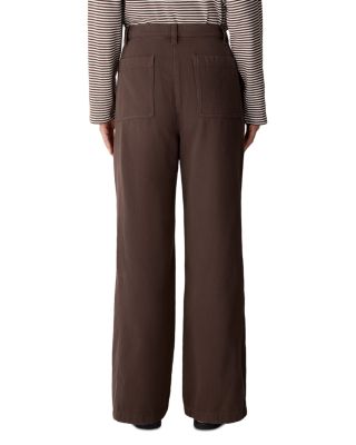 High Waisted Wide Leg Full Length Pants - thumbnail 8
