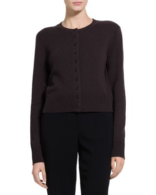 Cashmere Crewneck Cardigan