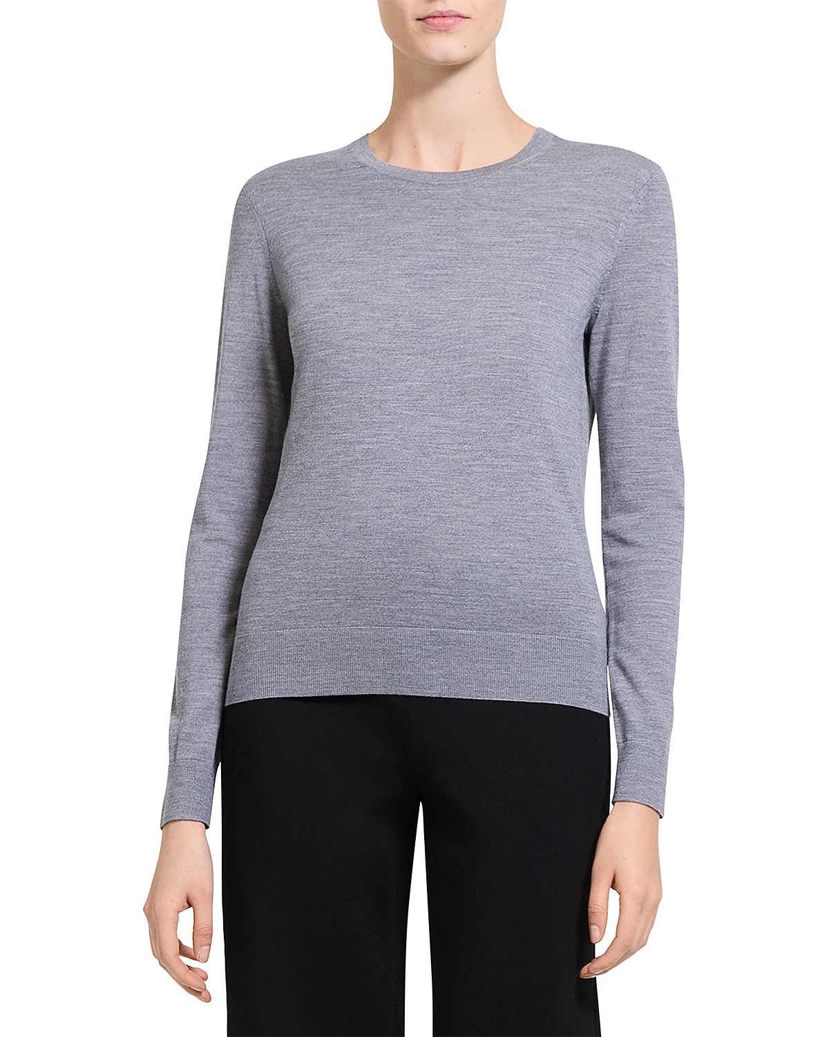Theory Merino Wool Crewneck Sweater