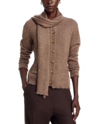 Gracie Round Neck Ribbed Trim Sweater