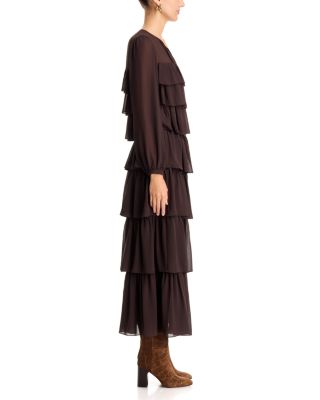 Ruffled Tiered Maxi Dress