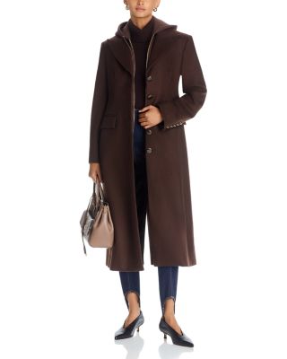 Elspeth Wool & Cashmere Dickey Coat