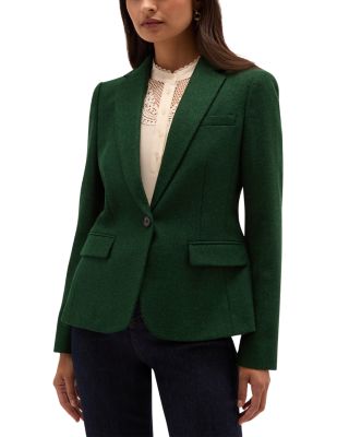 Hobbs London Blake Wool Notched Collar Jacket