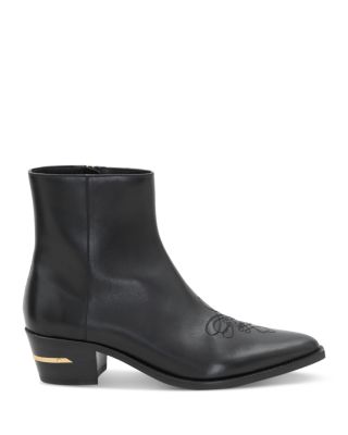Men's Pointed Toe Leather Western Boots