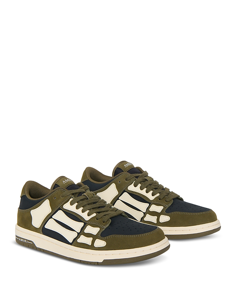 Amiri Men's Skel Top Low Leather Sneakers