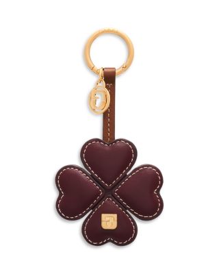 4 Feuilles Leather Bag Charm