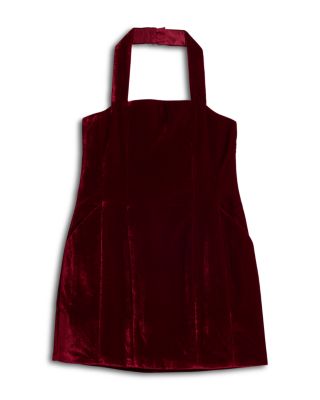 Girls' Nevelle Velvet Mini Dress - Little Kid, Big Kid