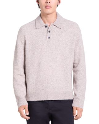 Wool Blend Sweater Polo