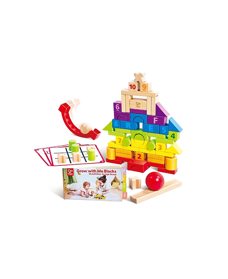 Hape Grow-With-Me Blocks - 1-6 - Ages 0-24 Months