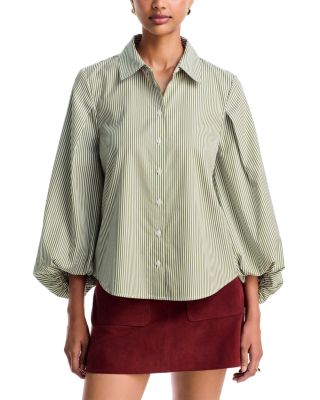 Marina Cotton Puff Sleeve Top