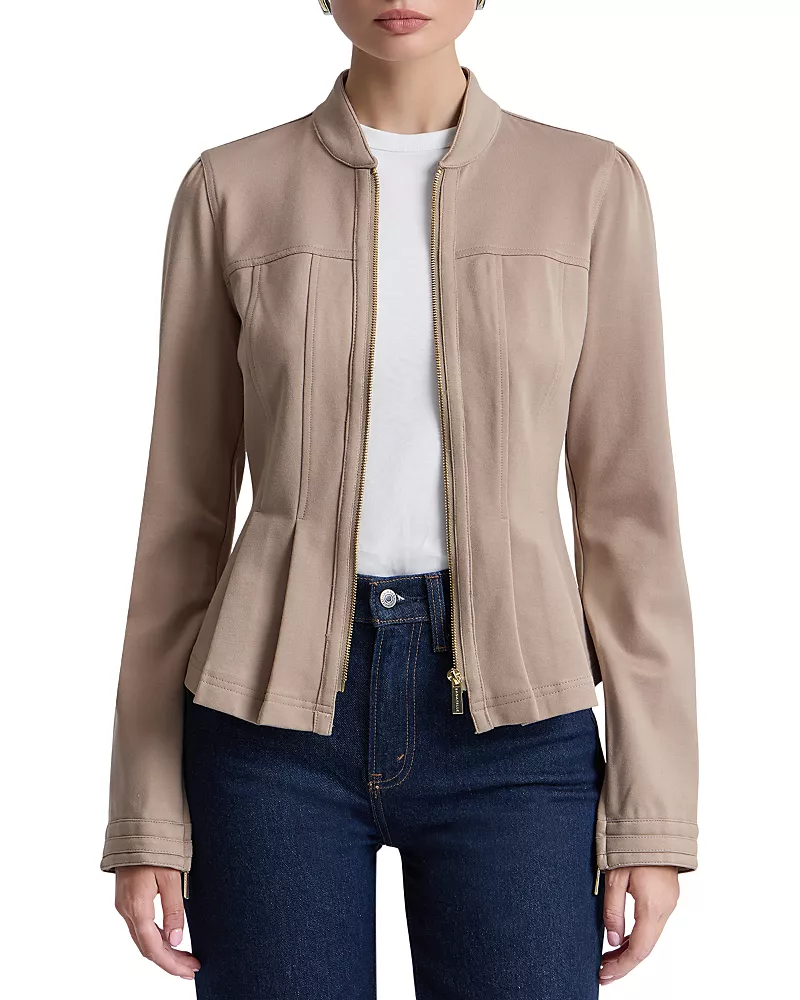 Bagatelle Pleated Peplum Jacket
