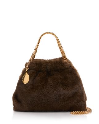 Falabella Faux Calf Hair Crossbody Bag