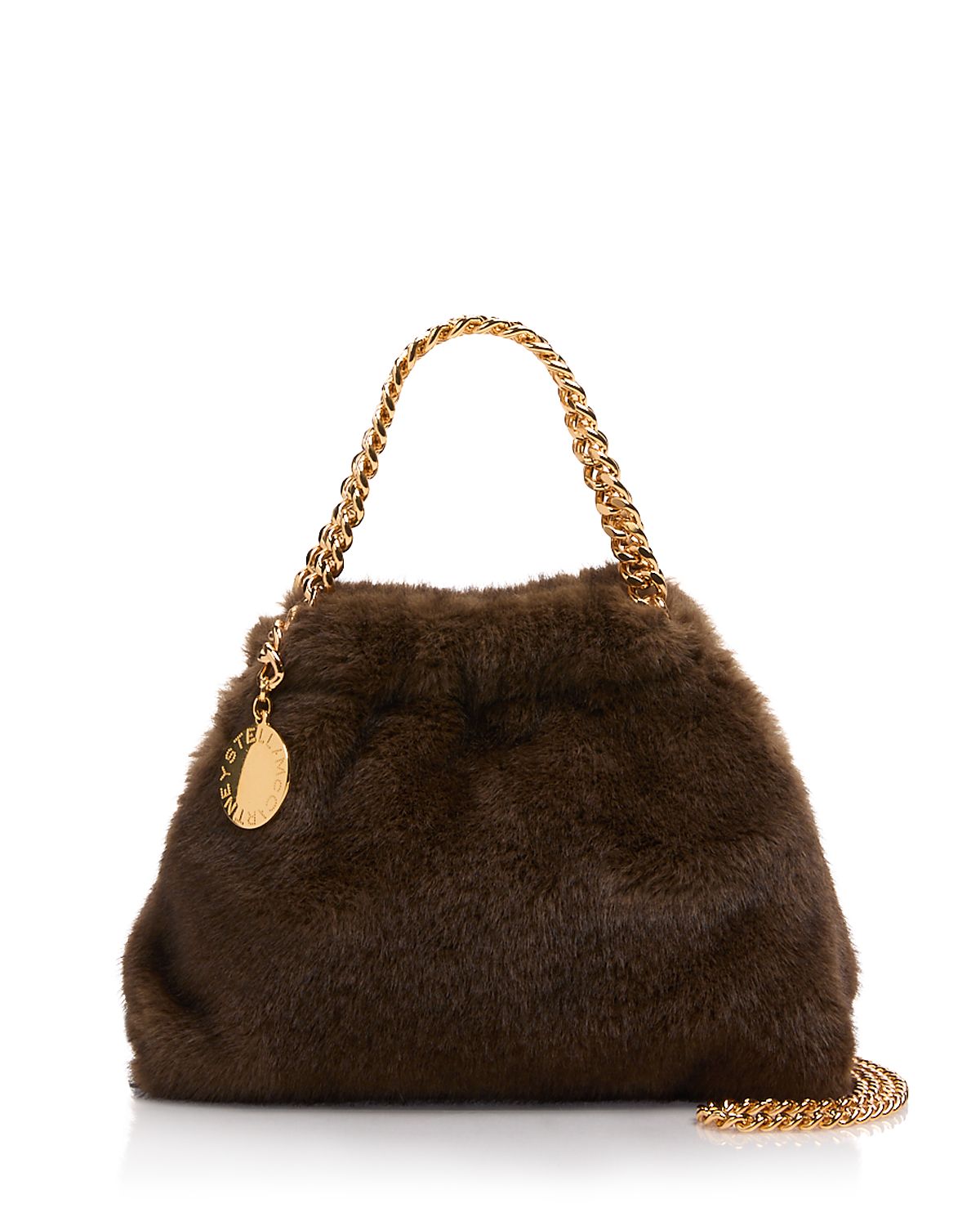 Stella McCartney Falabella Faux Calf Hair Crossbody Bag