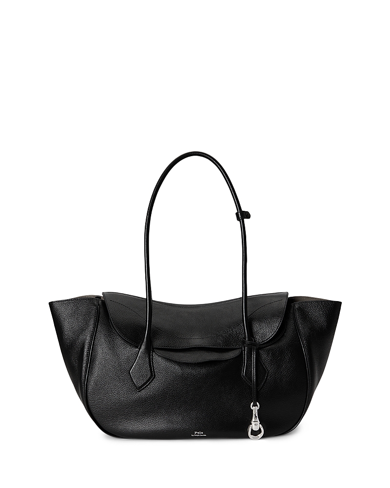 Polo Ralph Lauren Polo Blaze Large Leather Shoulder Bag · OS
