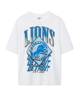  Women's NFL Detroit Lions Oversized Tee