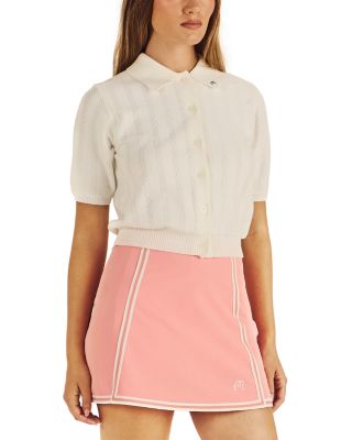 Ren Cotton Cashmere Polo Top - thumbnail 2