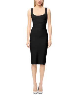 The Solara Scoop Neck Midi Dress