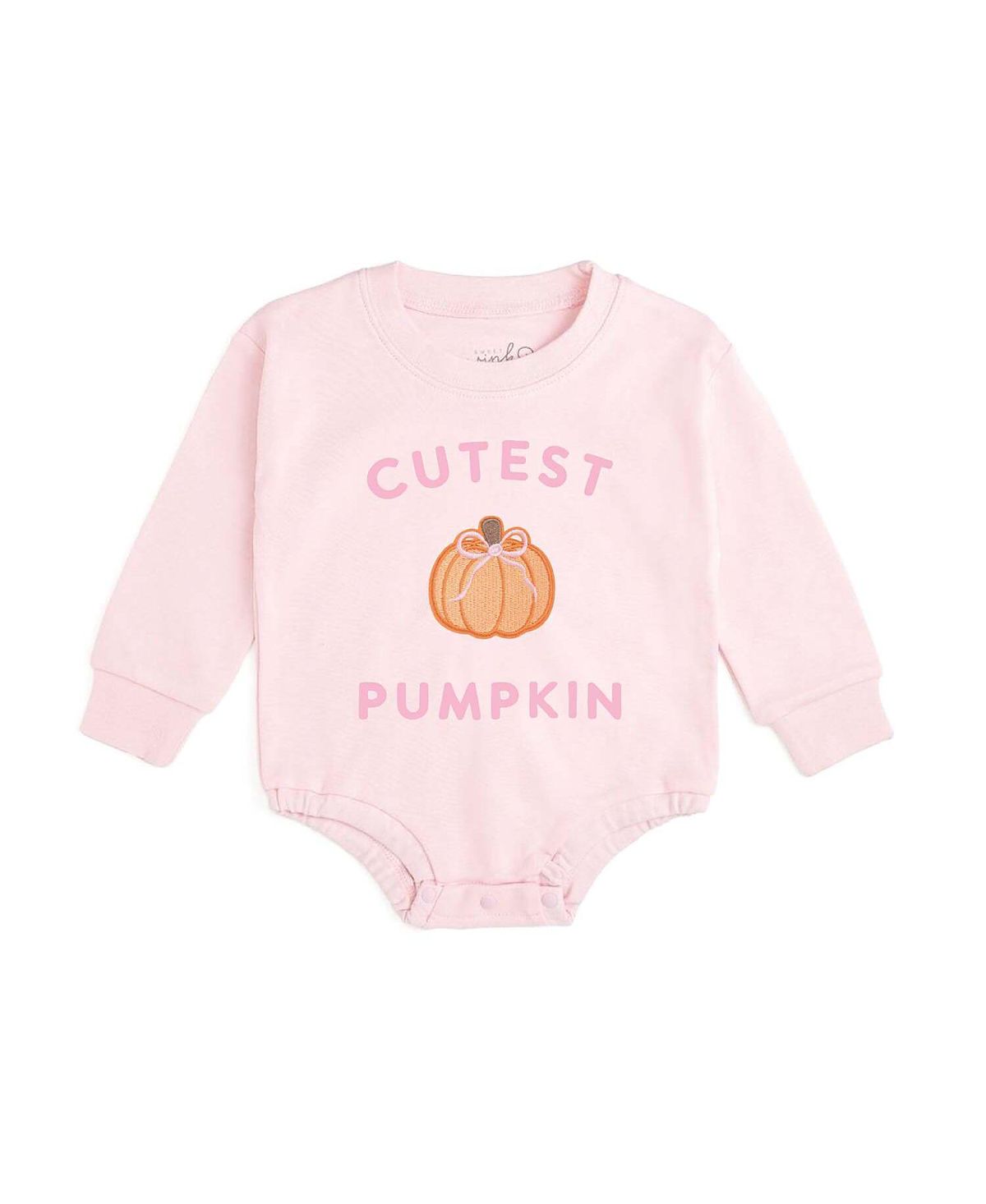 Sweet Wink Girls' Cutest Pumpkin Patch Long Sleeve Romper - Baby