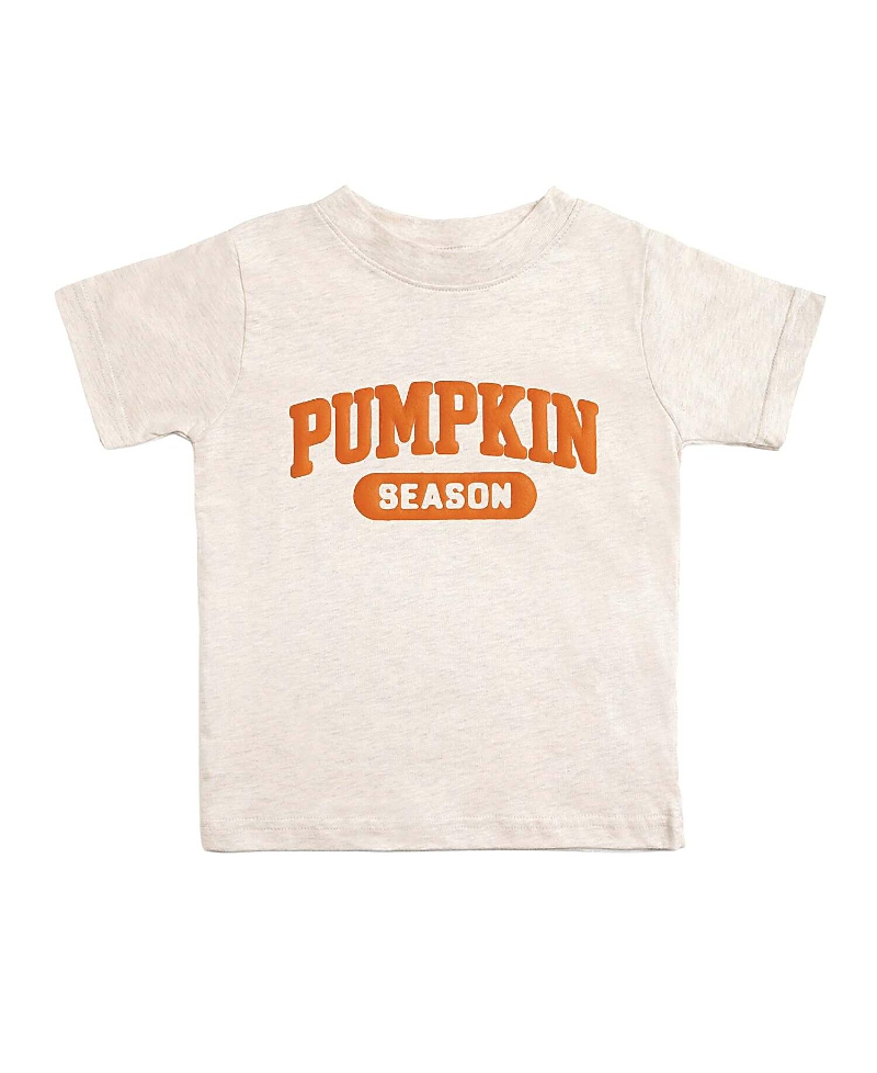 Sweet Wink Boys' Pumpkin Season Puff Ink Short Sleeve T-Shirt - Baby, Little Kid
