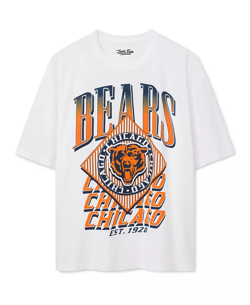 Junk Food Clothing Women's Chicago Bears Oversized Tee