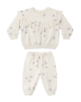 Unisex Ruffled Daisy 2 Piece Set - Baby