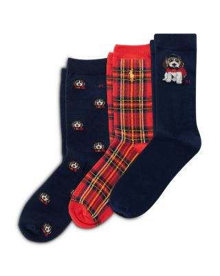 Holiday Dog Socks, Pack of 3 - Little Kid, Big Kid