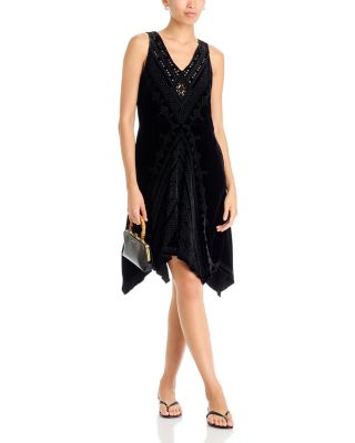 johnny was black dress Women's Laike Swing Summer in Black, Size Small COS Asymmetric Draped Midi exclude-from-sale 510 tall Model is Taille:EU 36 Cocktail dress
