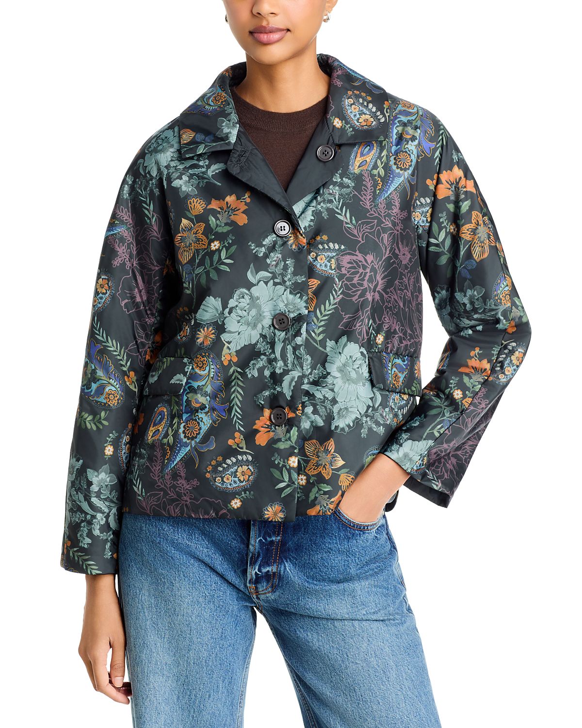 Johnny Was Lightweight Packable Reversible Puffer Coat