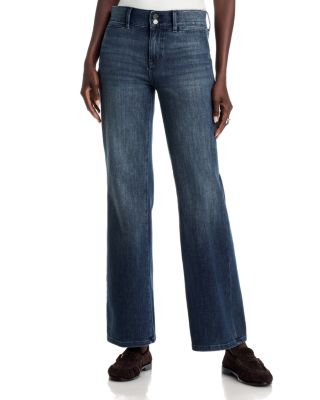Lulu High Rise Cotton Blend Pants