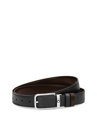 Men's Reversible Rectangle Buckle Belt