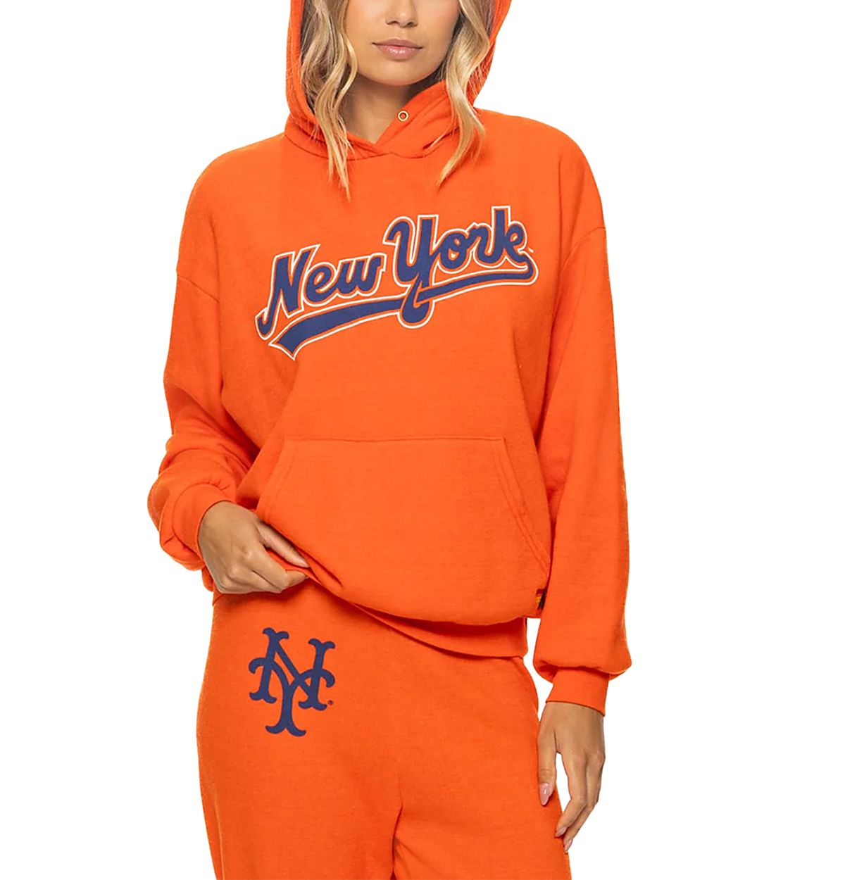Aviator Nation Ny Mets 2026 Graphic Hooded Sweatshirt