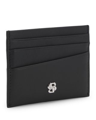 Icon Leather Five Slot Logo Wallet