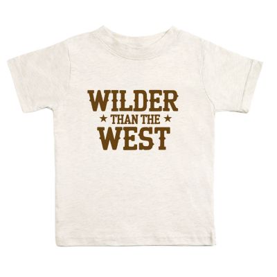 Boys' Wilder Than The West Western Short Sleeve T-Shirt - Little Kid, Big Kid