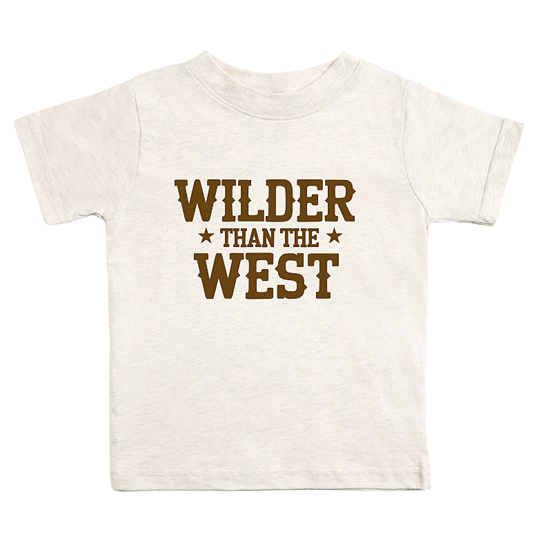 Sweet Wink Boys' Wilder Than The West Western Short Sleeve T-Shirt - Little Kid, Big Kid