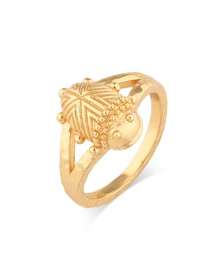 Scarab Gilded Ring