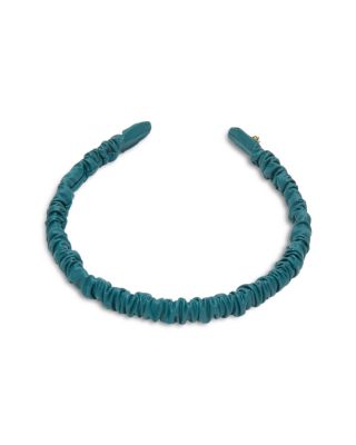 Lele Sadoughi Jessie Faux Leather Headband In Green