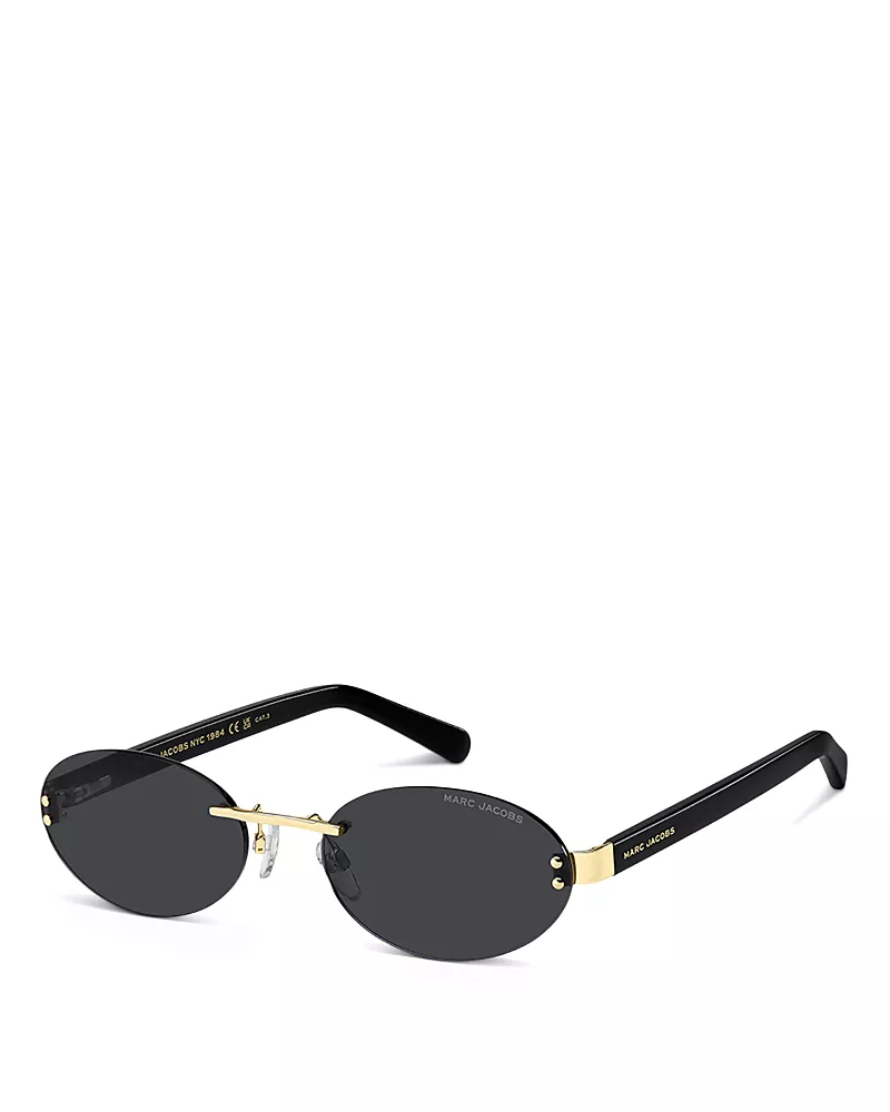 Marc Jacobs Oval Sunglasses, 57mm