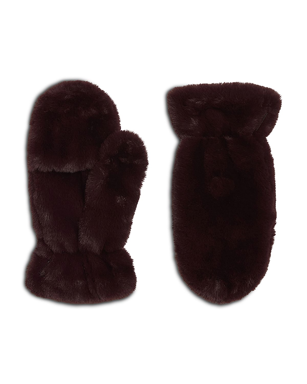 Apparis Coco Faux Fur Mittens