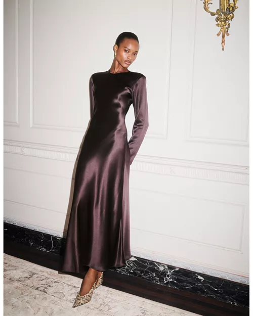 Mercedes Silk Maxi Dress