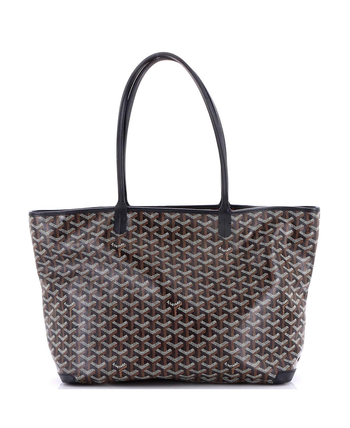 Pre-Owned Goyard Mm Artois Tote Coated Canvas