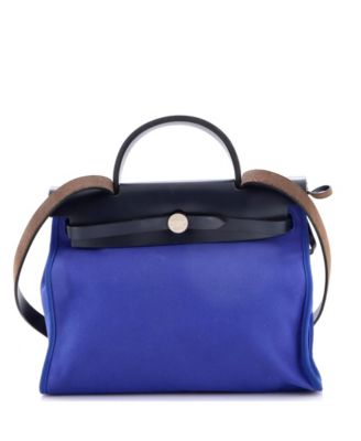 31 Herbag Zip Leather and Toile