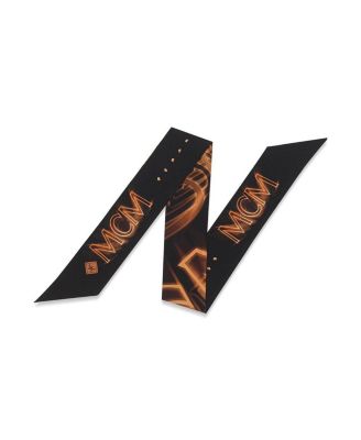 Mcm M50 Logo Petite Silk Scarf