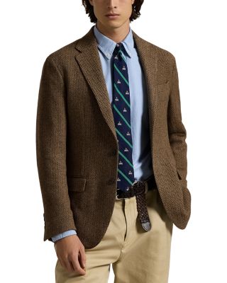 Soft Herringbone Sport Coat