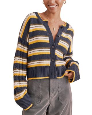 Sonoma Stripe Cardigan