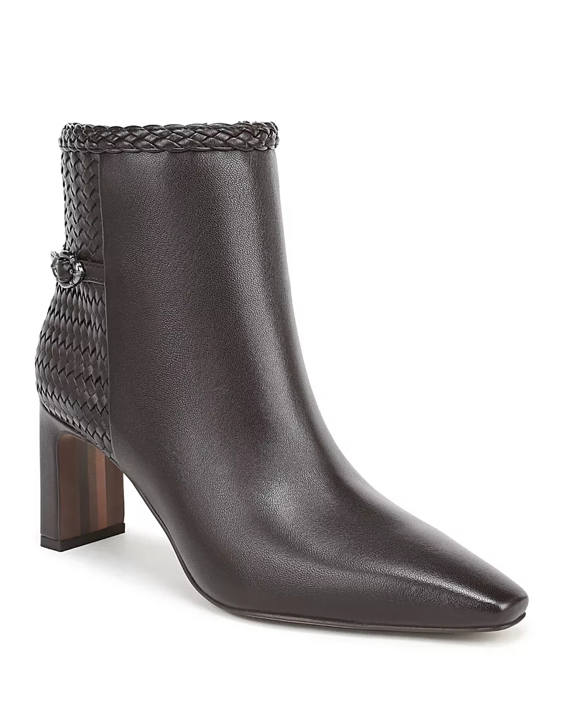 Sam Edelman Women's Saige Weave Ankle Boots