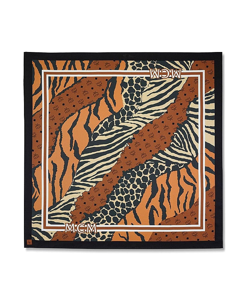 Mcm Animalier Silk Scarf · OS