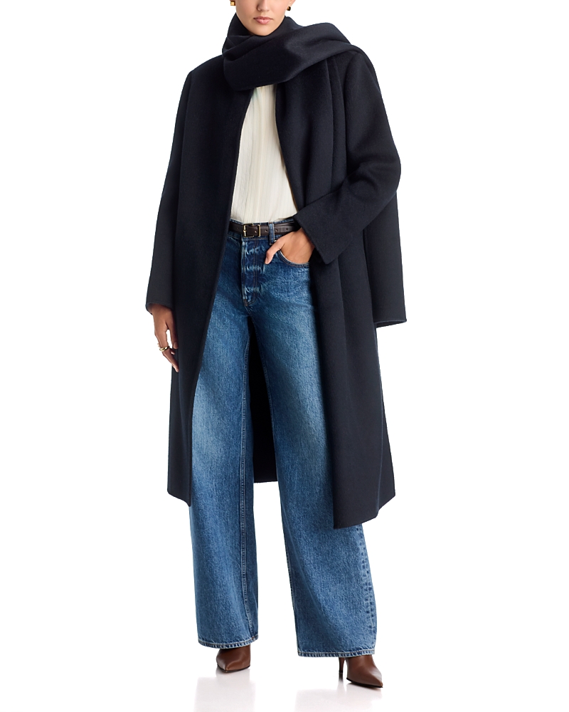 Kobi Halperin Olivia Wool Blend Coat with Scarf