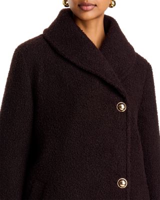 Fuzzy Textured Knit Coat - thumbnail 6