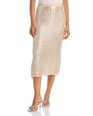 Lili Beaded Midi Skirt
